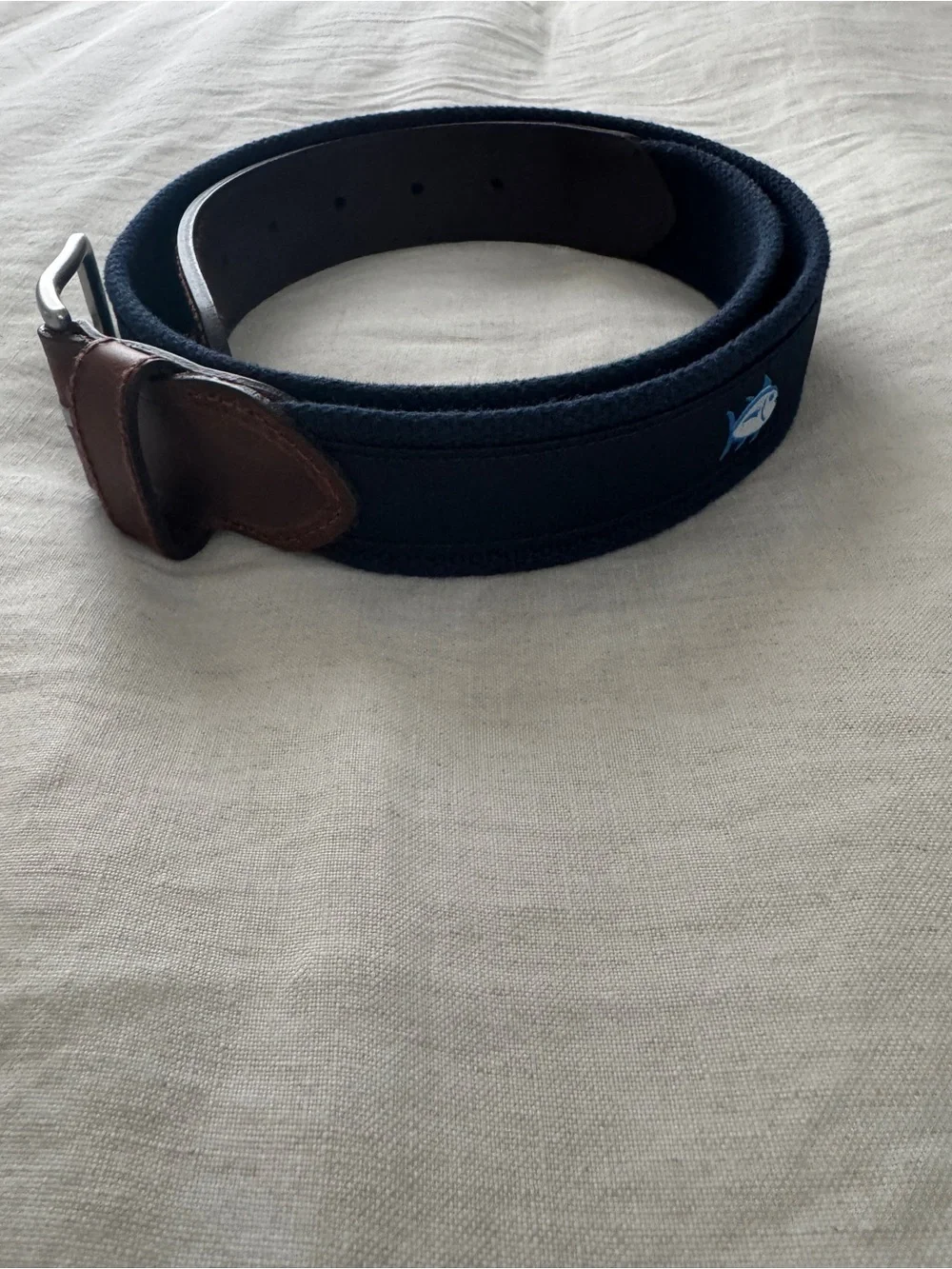 Southern Tide Skipjack Ribbon Belt - Size 34